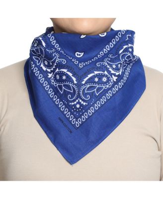 Bioworld Lightweight Multicolored 22"x22" 6-Pack Bandana Set