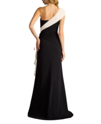 Lune Waterfall Sash Gown