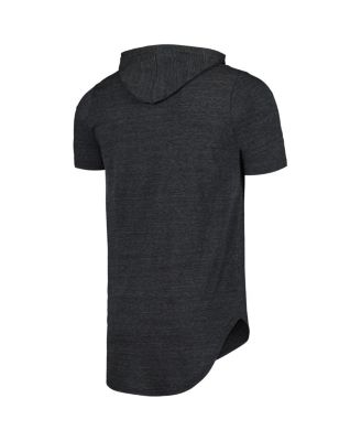 Men's Black Pittsburgh Pirates Tri-Blend Hoodie T-Shirt