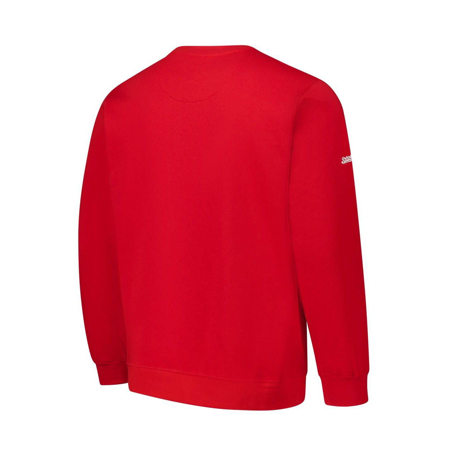 Мужская толстовка Stitches Red St. Louis Cardinals Pullover — фото 2
