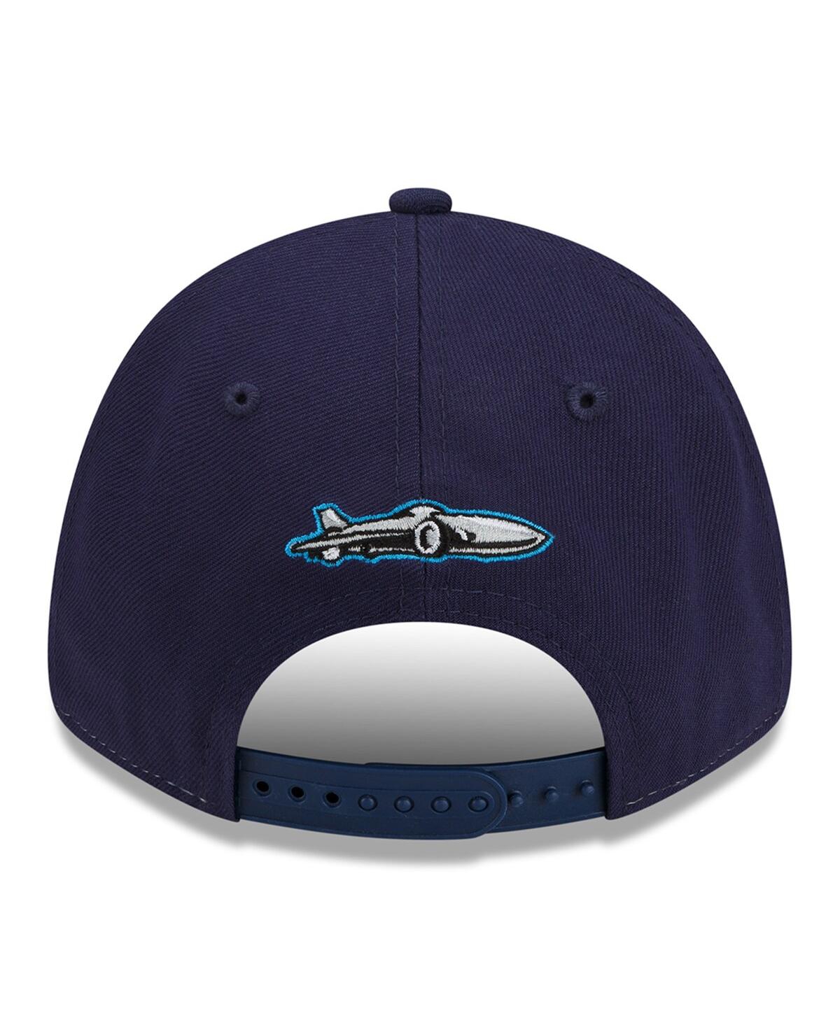 NEW ERA MEN'S WHITE/NAVY 2025 DAYTONA 500 9FORTY ADJUSTABLE HAT 