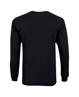 Big Boys and Girls Black Georgia Bulldogs Distressed Arch Over Logo Long Sleeve T-Shirt