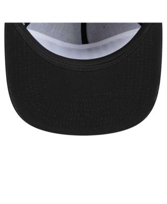 Men's Black Miami Dolphins B-Dub Golfer Snapback Hat