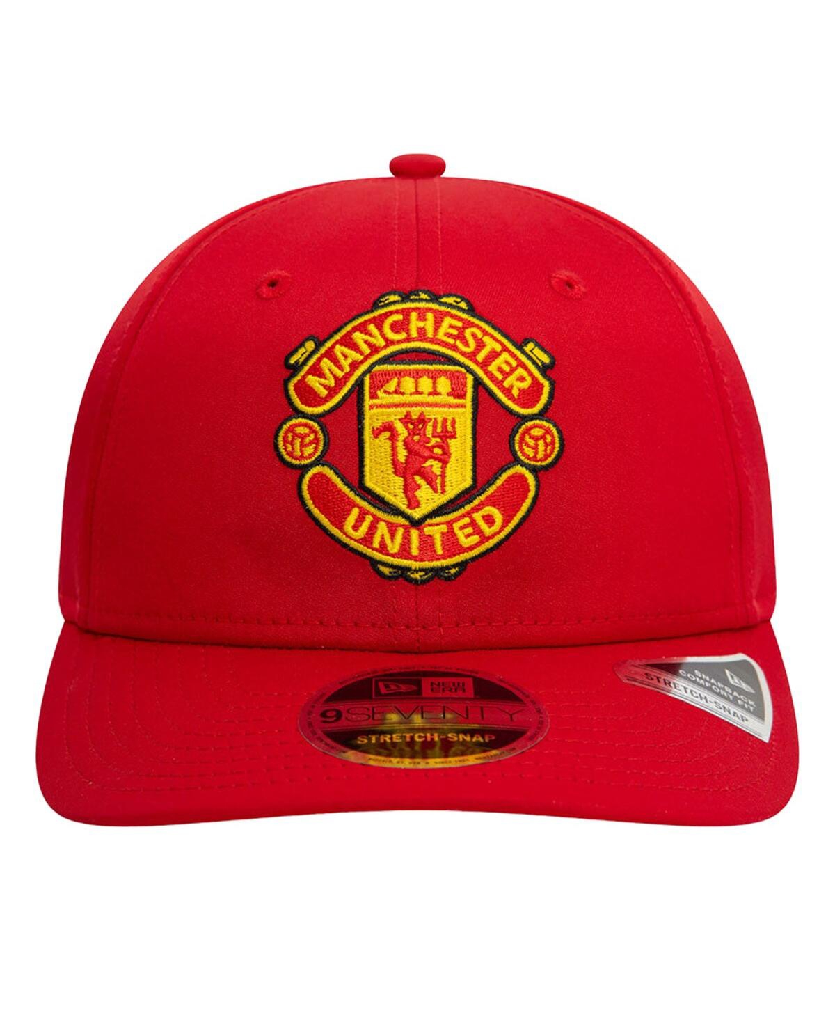 NEW ERA MEN'S RED MANCHESTER UNITED CORE FLEX HAT 