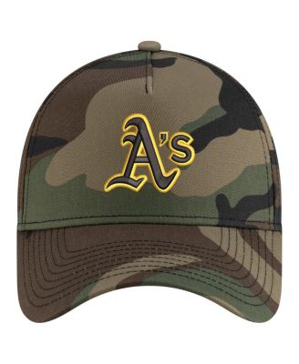 Men's Camo Athletics Woodland Team Pop 9FORTY A-Frame Adjustable Hat