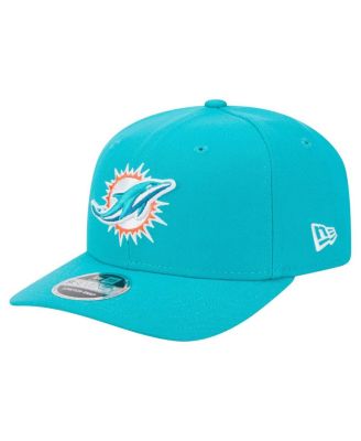 New Era - Men's Aqua Miami Dolphins 9SEVENTY Stretch-Snap Hat