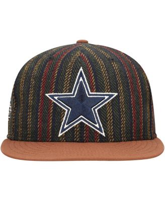 Men's Brown/Tan Dallas Cowboys Vintage Herringbone 59FIFTY Fitted Hat