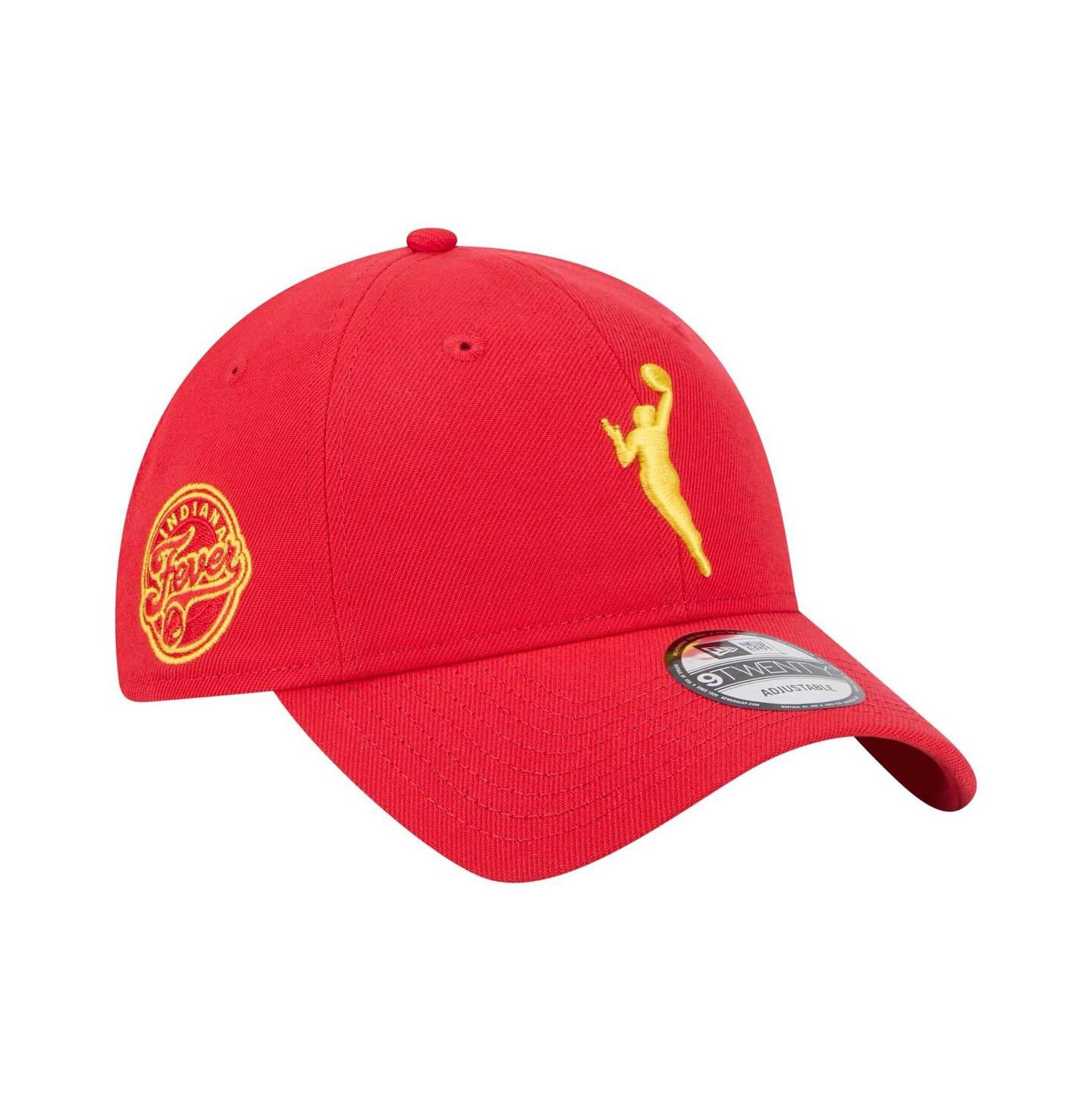 Мужская кепка New Era Red Indiana Fever 9TWENTY Adjustable Hat — фото 1