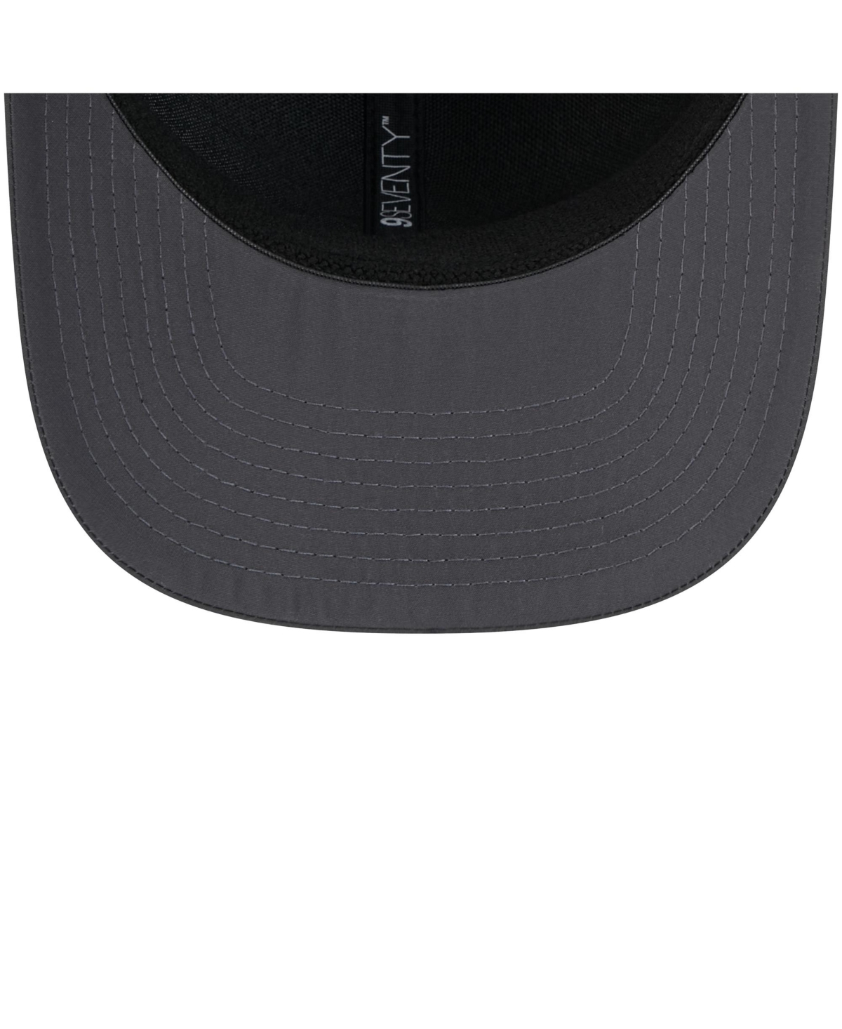 NEW ERA MEN'S CHARCOAL IOWA HAWKEYES 9SEVENTY STRETCH-SNAP HAT 