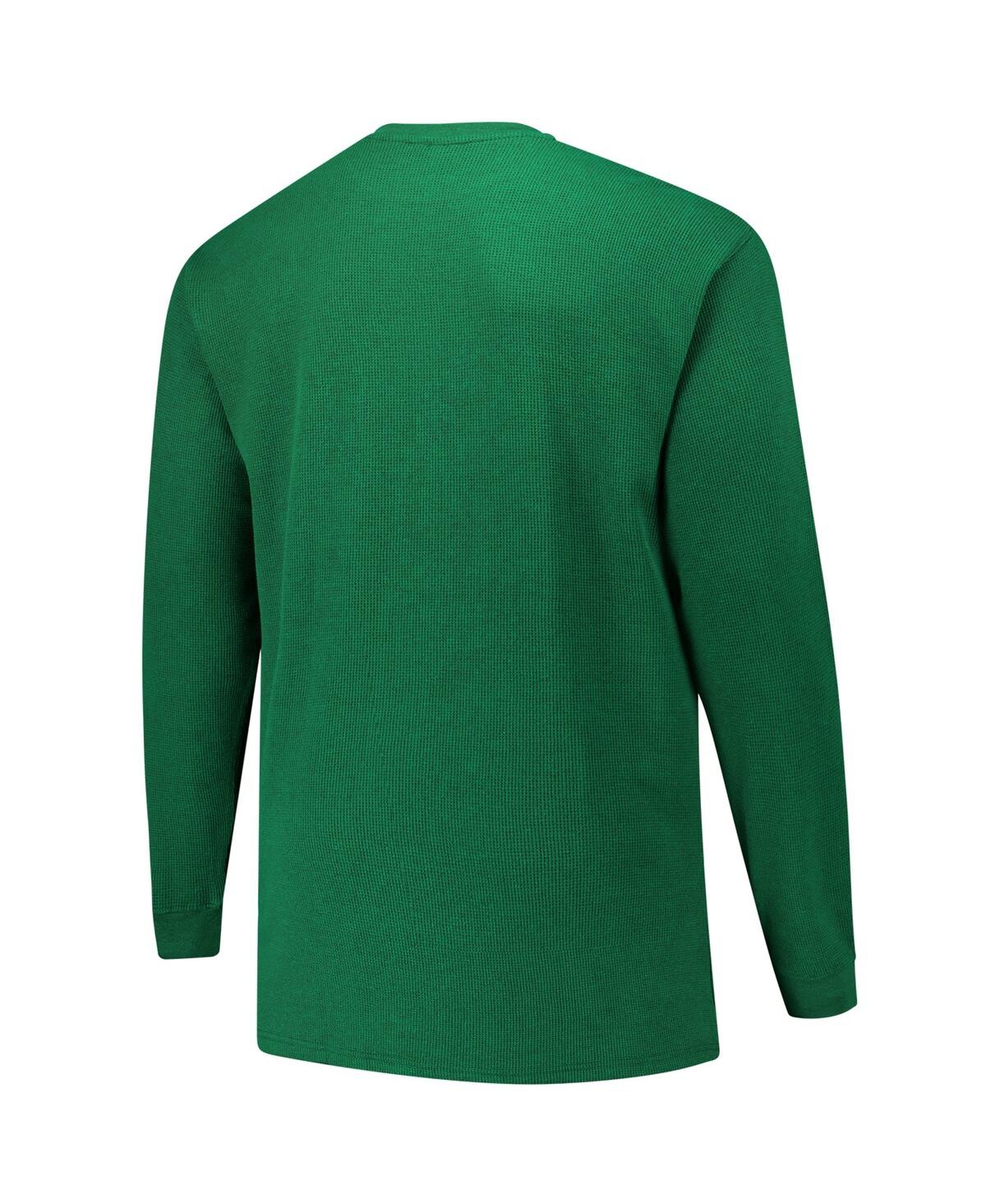 Fanatics Men's Kelly Green Philadelphia Eagles Big Tall Thermal Long Sleeve T-shirt In Kelly Green