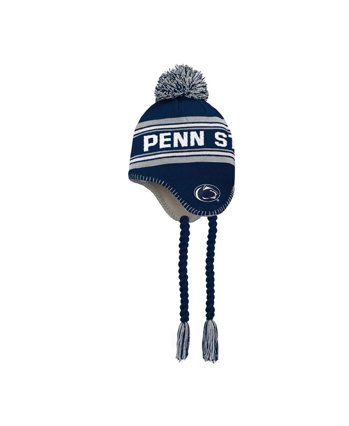 Fanatics Toddler Navy Penn State Nittany Lions Tassel With Pom Knit Hat In Navy