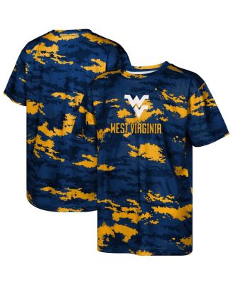 Outerstuff - Big Boys and Girls Navy West Virginia Mountaineers Scrimmage T-Shirt