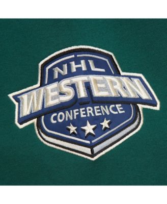 Men's Hunter Green Minnesota Wild Heritage Lace-Up Pullover Sweatshirt