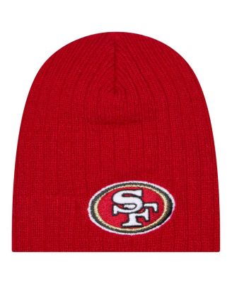 New Era - Baby Boys and Girls Scarlet San Francisco 49ers Mini Knit Hat