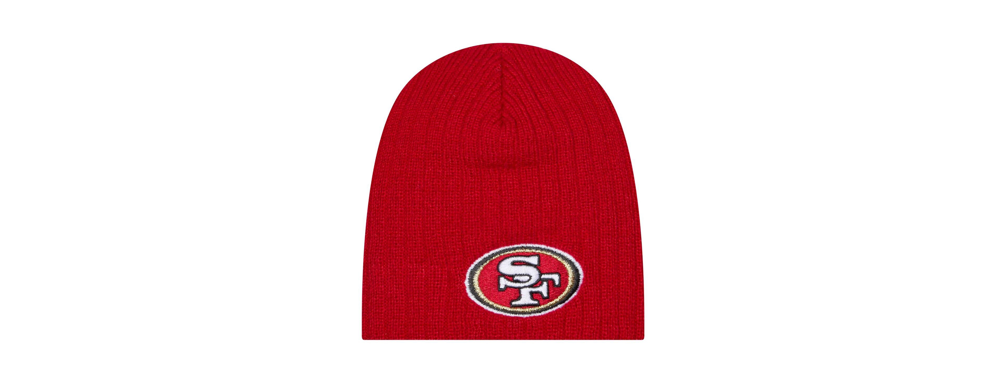 New Era Baby Boys and Girls Scarlet San Francisco 49ers Mini Knit Hat