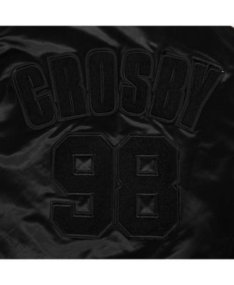 Men's Maxx Crosby Black Las Vegas Raiders Player Full-Snap Jacket