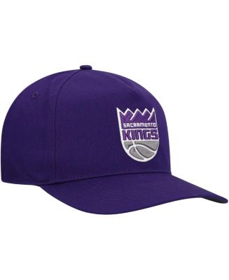 Men's Purple Sacramento Kings Core Logo Hitch Adjustable Hat