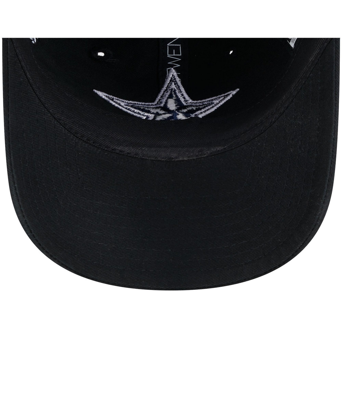 NEW ERA WOMEN'S BLACK DALLAS COWBOYS MAIN 9TWENTY ADJUSTABLE HAT