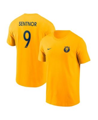 Nike - Men's Ally Sentnor Gold Utah Royals Core Crew Neck T-Shirt