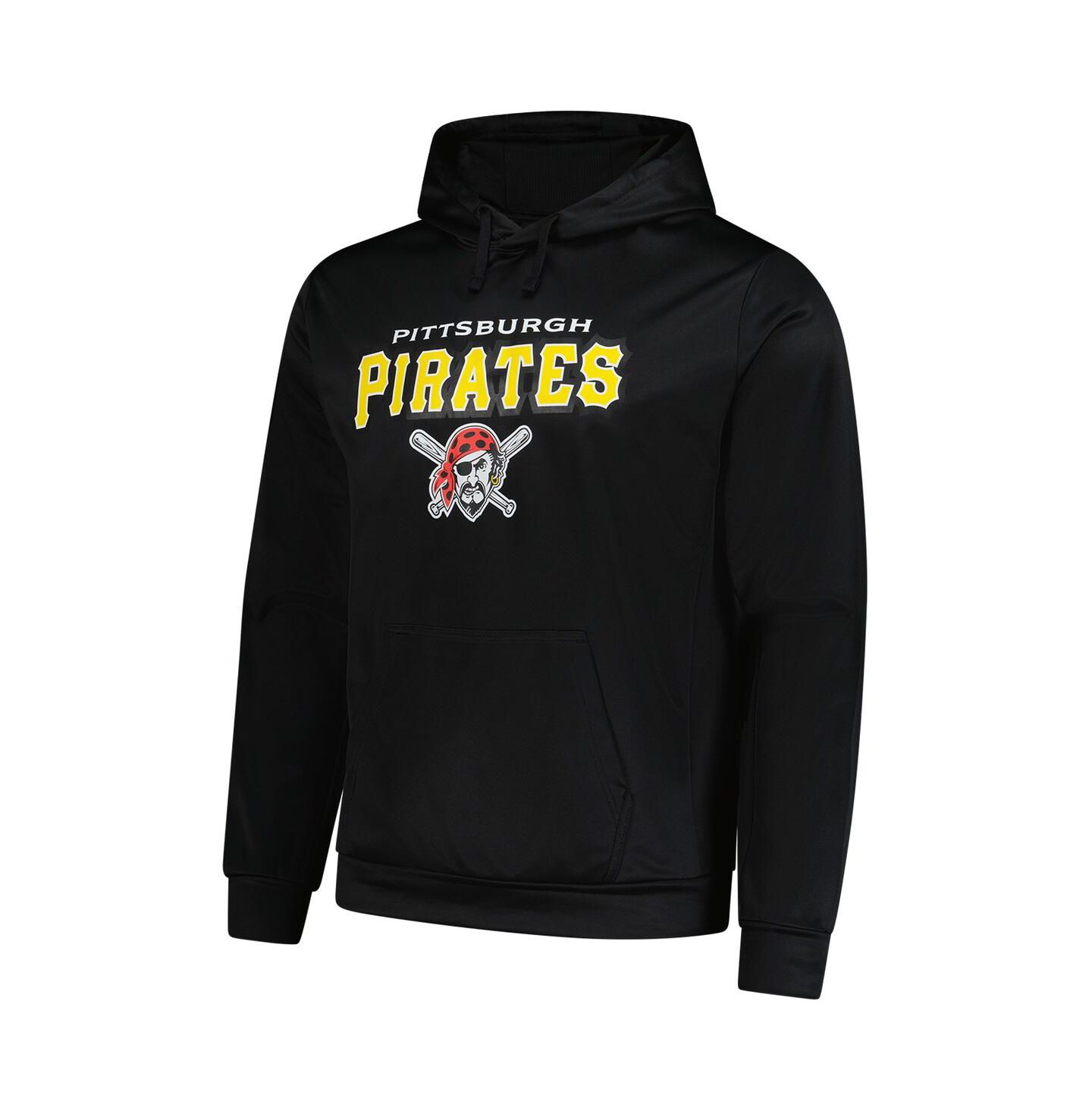 Мужское худи Dunbrooke Black Pittsburgh Pirates Champion Pullover — фото 3