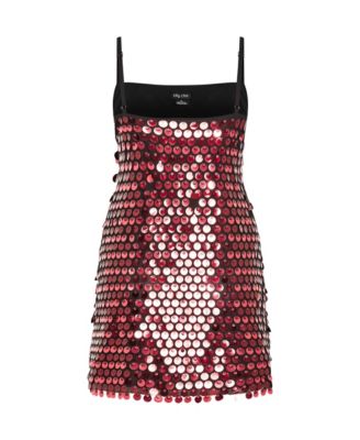 Plus Size Mini Disco Dress