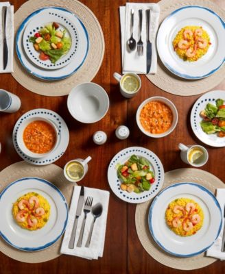 Isla 16 Pc. Dinnerware Set, Service for 4