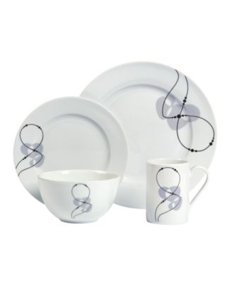 Jacqueline 16 Pc. Dinnerware Set, Service for 4 