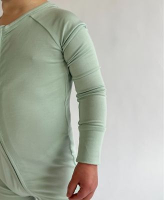 Baby Boys and Girls Convertible 2 Way Zippered Footed Coverall