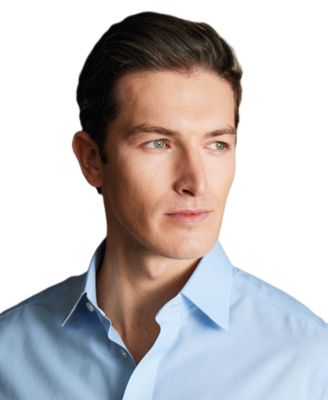 Men's Slim-Fit Poplin Shirt