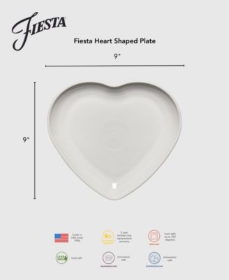 Heart Shaped Plate, 9"