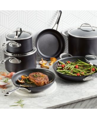 X Hybrid Nonstick Induction Cookware Set, 10 Piece