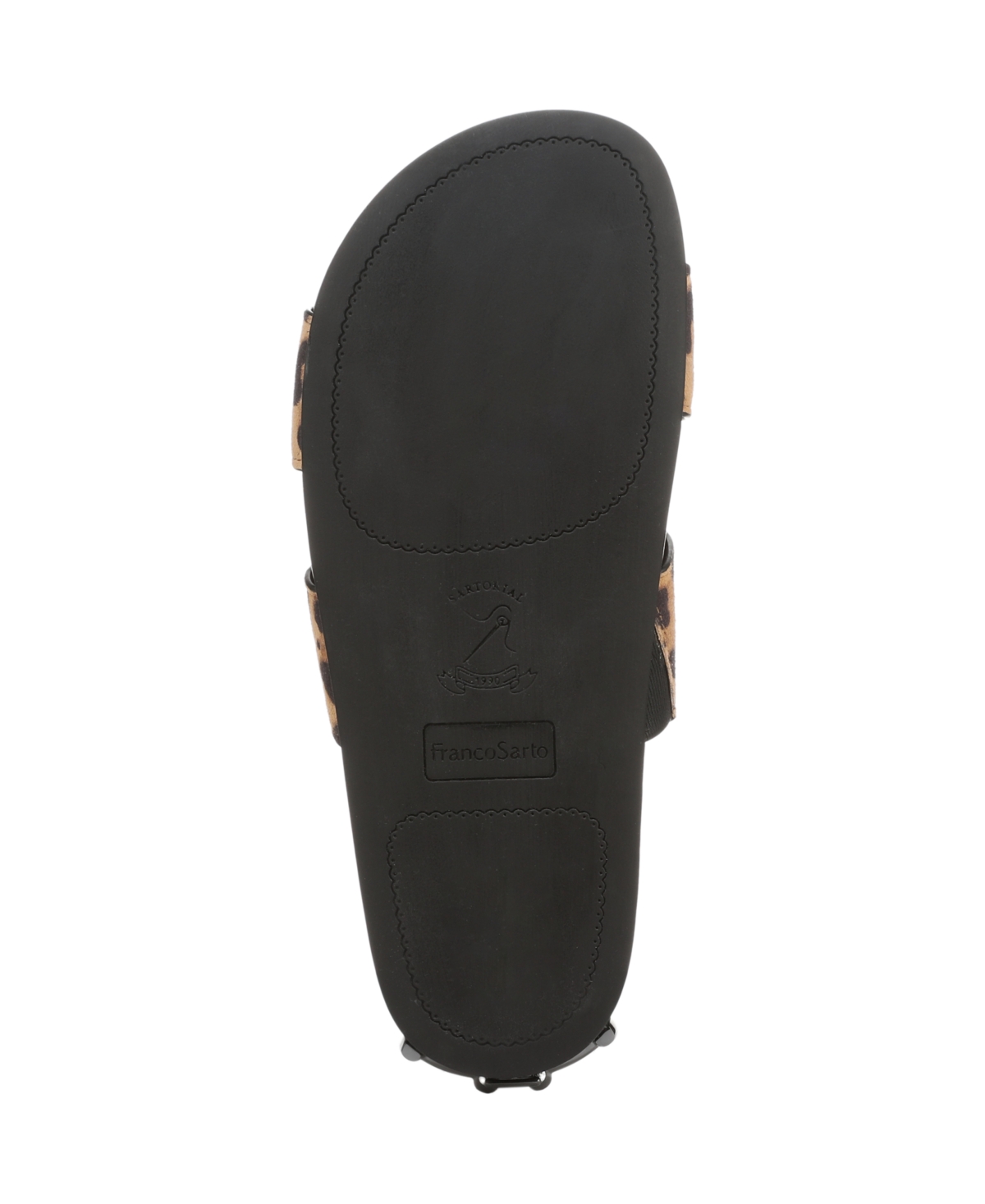 FRANCO SARTO WOMEN'S BRITT OPEN TOE SLIDE SANDALS 