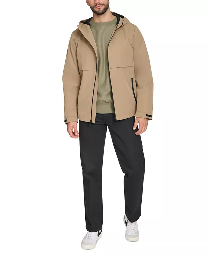 Men's Hooded Rain Jacket - thumbnail 2