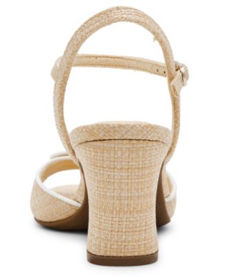 Women's Rosy Bow Block Heel Dress Sandals