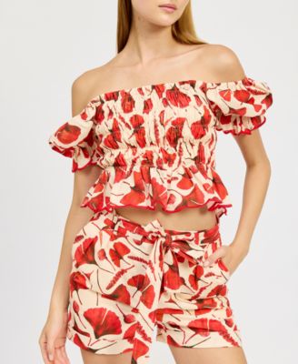 En Saison - Women's Josie Crop Top