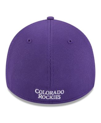 Men's Purple Colorado Rockies 2025 Spring Training 39THIRTY Flex Hat