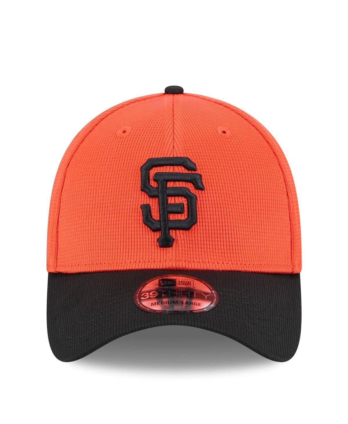NEW ERA MEN'S ORANGE SAN FRANCISCO GIANTS 2025 SPRING TRAINING 39THIRTY FLEX HAT 