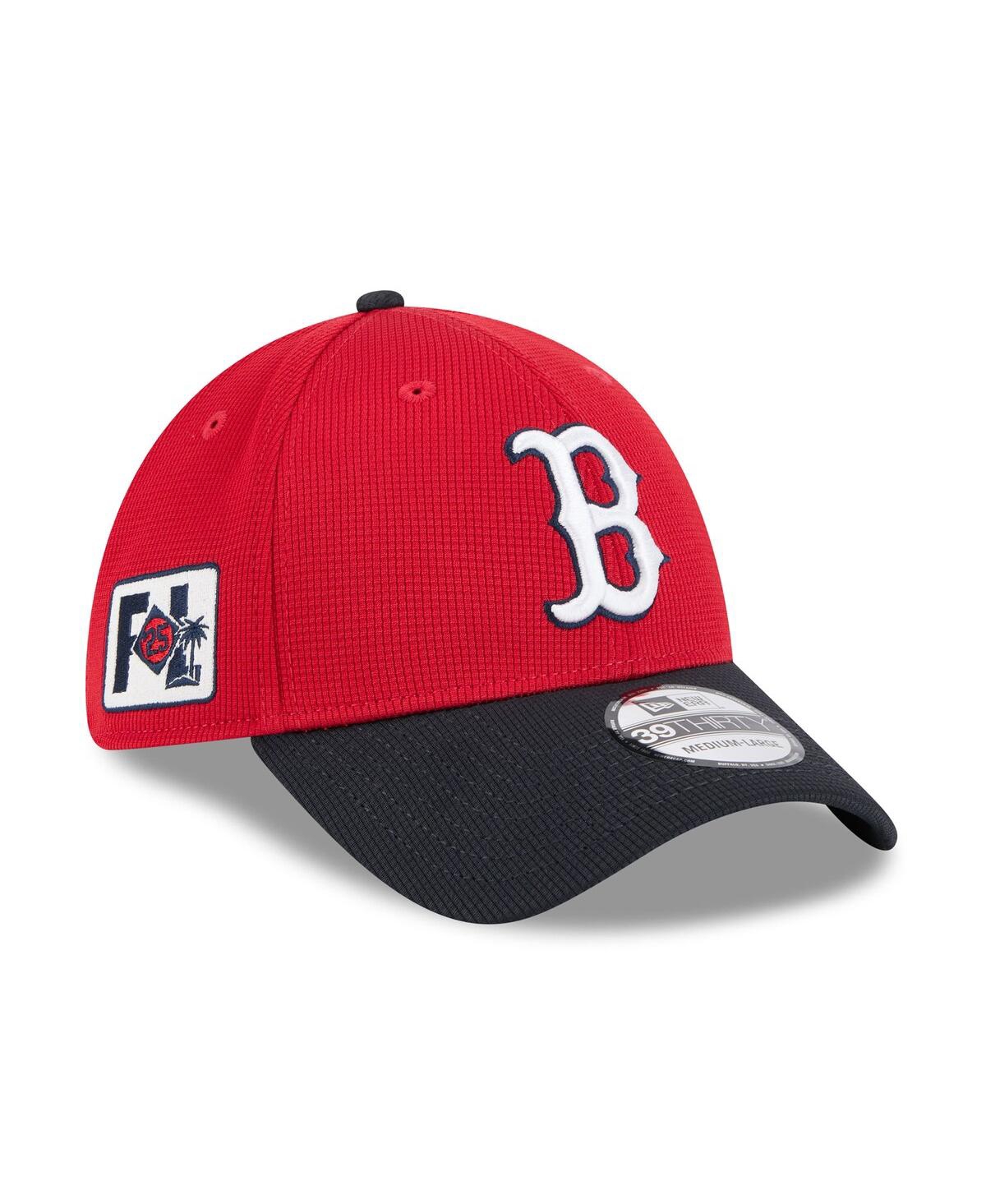 New Era Men's Red Boston Red Sox 2025 Spring Training 39thirty Flex Hat In Red