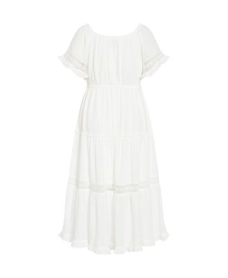 Plus Size Angel Midi Dress