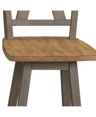 Counter Height Swivel Chair (RTA)-Set of 2