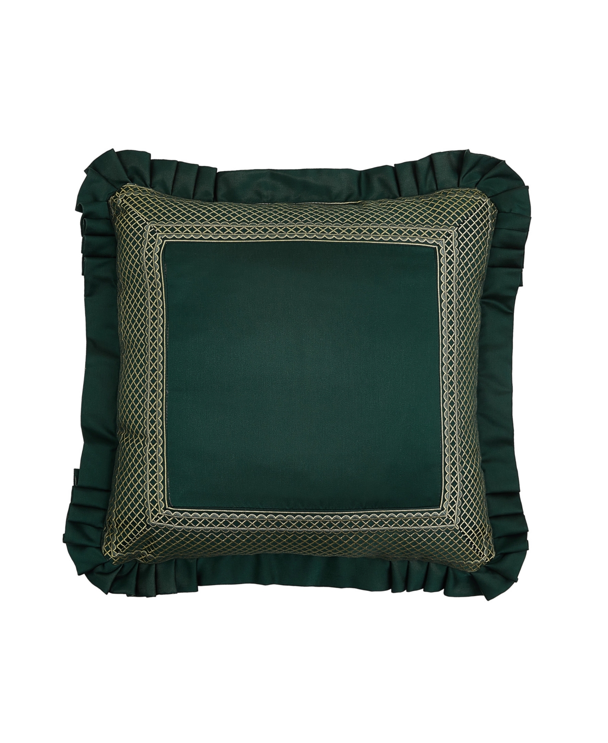 J Queen New York Bellini Decorative Pillow, 20" X 20" In Forest