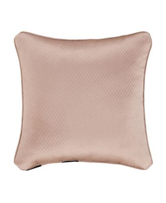 Rosewater Embellished Decorative Pillow, 18" x 18"