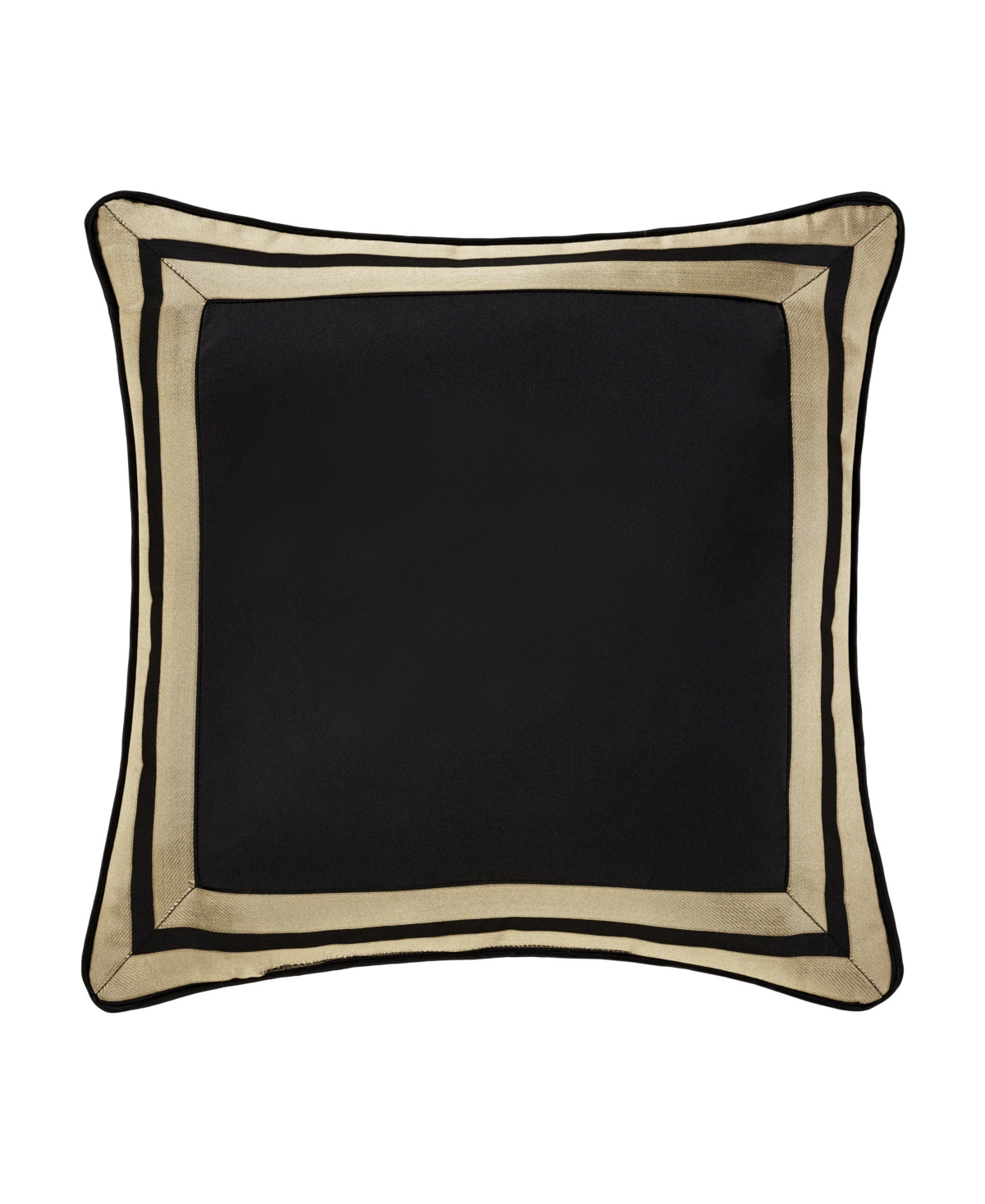 J Queen New York Calvari Decorative Pillow, 20" X 20" In Black