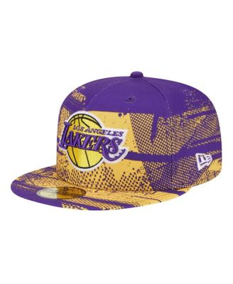 New Era - Men's Purple Los Angeles Lakers Tip-Off 59FIFTY Fitted Hat