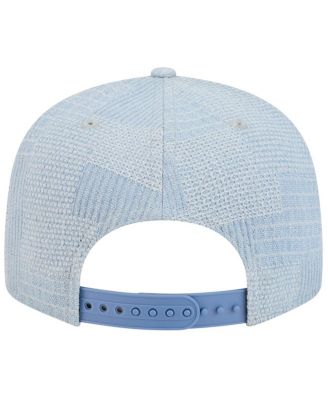 Men's Denim Los Angeles Lakers Injection Denim Patchwork 9FIFTY Snapback Hat