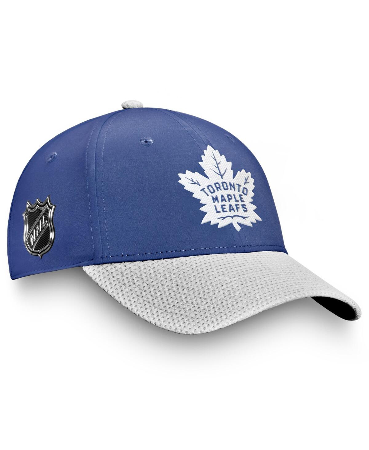 Fanatics Men's Blue Toronto Maple Leaf's 2020 Locker Room Structured Adjustable Hat In Blue