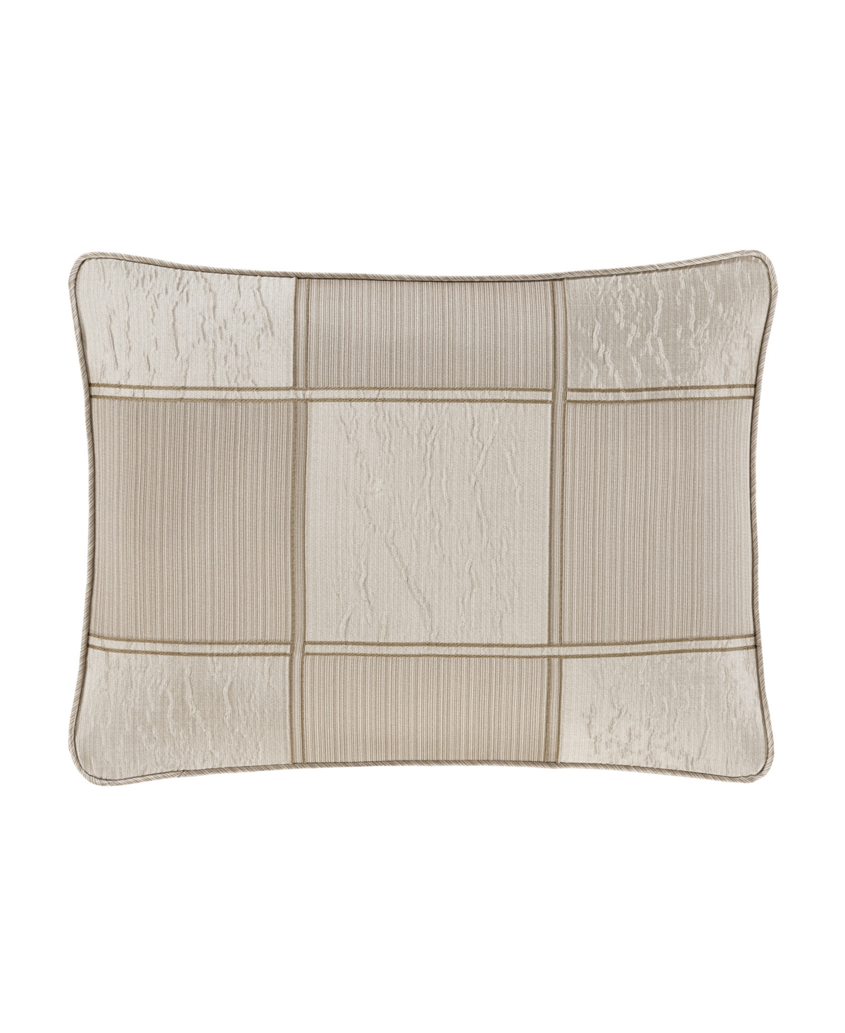 J Queen New York Brando Boudoir Decorative Pillow, 15" X 20" In Flax