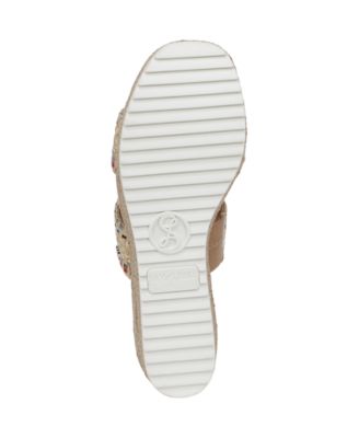 Women's Charlee Platform Double Band Espadrille Wedge Sandals