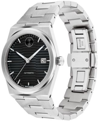 Men's Bold Quest Swiss Automatic Stainless-Steel Watch, 39mm
