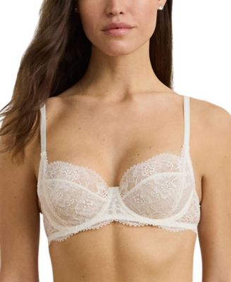 Lauren Ralph Lauren - Women's Unlined Lace Full Coverage Bra